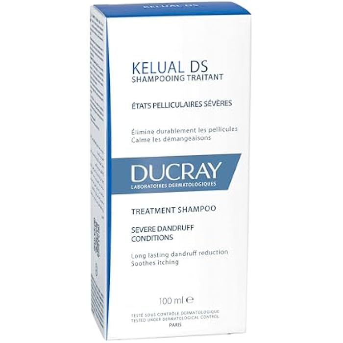 Ducray Pierre Fabre Kelual Ds Anti-Reappearance Dandruff Treatment Shampoo, 100 Ml